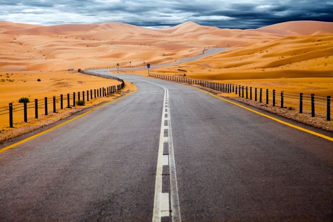Liwa desert highway