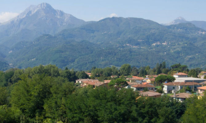 Garfagnana, toscana, barga, montagna, villaggio<br>