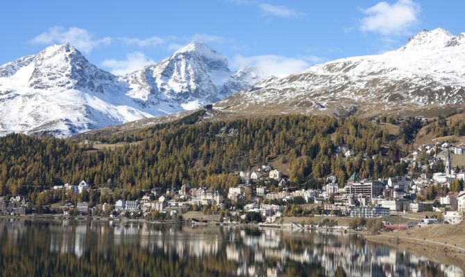engadina, montagna, svizzera, neve, St. Moritz