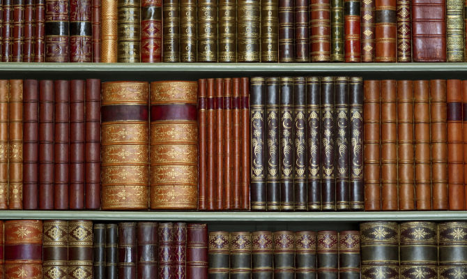 libri libreria antico enciclopedia volumi
