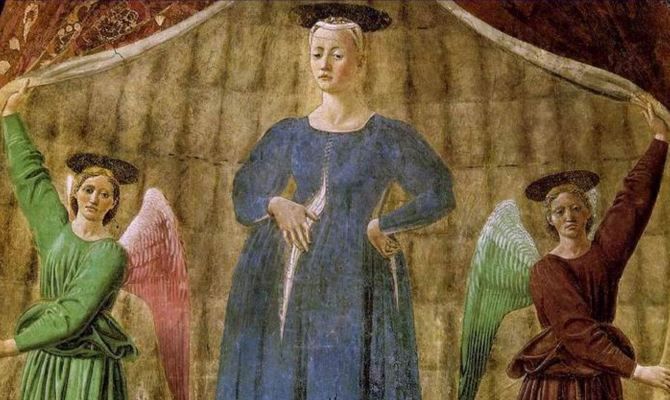 Monterchi, la Madonna del Parto