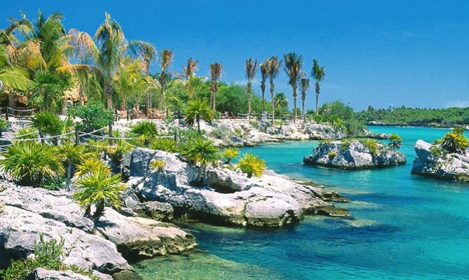 Riviera Maya, laguna di Xel-ha