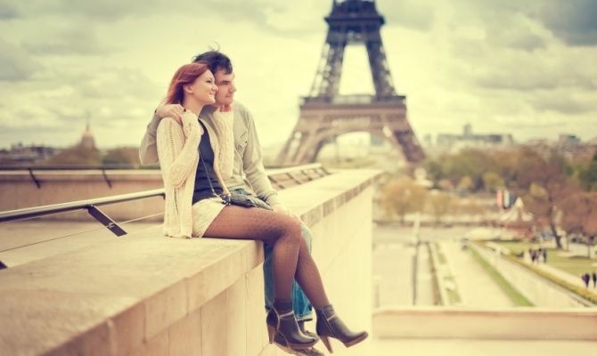 Coppia, amore, Parigi, Eiffel